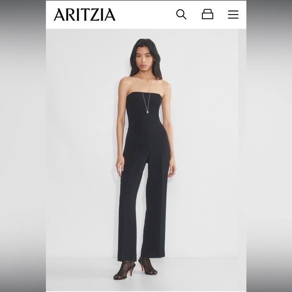 Aritzia Wilfred Endless Jumpsuit Black Size 6 *Like New* - Picture 1 of 4